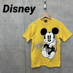 Disney ディズニー ミッキーマウス Tシャツ 90s ヴィンテージ 黄