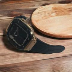 45mm アップルウォッチカバー シリコンバンド メンズ カスタム レディース