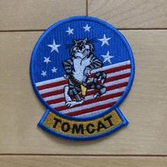 アメリカ海軍(USN)F-14トムキャットTOMCAT刺繍パッチ中古※1点のみ アメリカ海軍(USN)F-14トムキャットTOMCAT刺繍パッチ中古※1点のみ