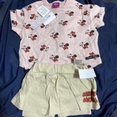 Disney ミニーマウス Tシャツとパンツ セット 90