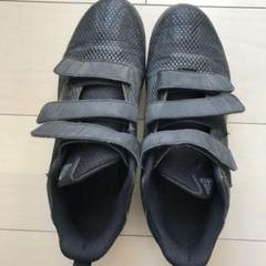 adidas グレー シューズ 8 (US) ベルクロ