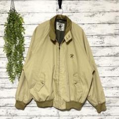 A1219　POLO CLUB　メンズ　ベージュ ジャンパー・ブルゾン　3L