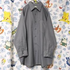 * 古着 超BIGサイズシャツ グレー *