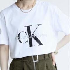 Calvin Klein Jeans ホワイト Tシャツ 美品
