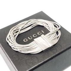 GUCCI 12連 スネークチェーン ブレスレット M255046