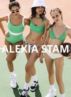 ALEXIA STAM アリシアスタン Charlotte 白黒 M 水着 ALEXIA STAM アリシアスタン Charlotte 白黒 M 水着 - メルカリ