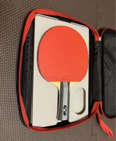 Mizuno 卓球ラケット 赤黒　ラケットケース付き