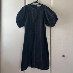 レディース　フード付きワンピース BLUE STRIVE AZUL BY MOUSSY | レイヤードセットドローストリングニット