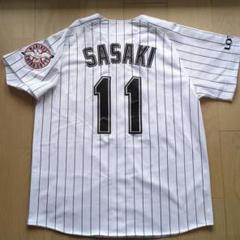 佐々木投手 千葉ロッテマリーンズ SASAKI 11 ユニフォーム