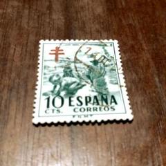 1938年スペイン共和国 25センティモ切手貨