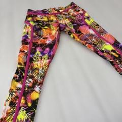 未使用品⭐︎S⭐︎カラフルチェック柄⭐︎ZUMBAレギンス ZUMBA WEAR◾️カラフル花柄フィットネスレギンス - メルカリ