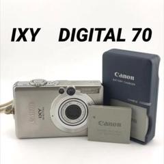 CANON IXY DIGITAL70付属品有り動作品デジタルカメラ送料無料 Canon キャノン IXY digital 70 オールドコンデジ 付属品多数
