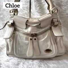 美品　CHLOE　クロエ　ベイ　レザー　ハンドバッグ　ボストンバッグ Yahoo!オークション -「クロエ バッグ ベイ」の落札相場・落札価格