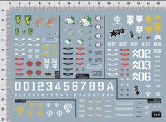 MG ザクVer2.0 HG RG ジオン軍汎用蛍光水転写式デカール