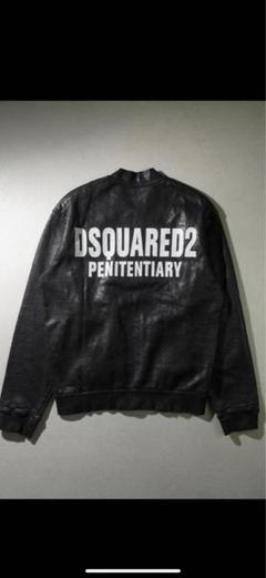 ディースクエアード　ダブルライダース　2way カーコート　ジャケット　48 Sacai (サカイ) 20AW 受注限定 ×UNDERCOVER レザー ダブル