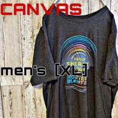 CD-6［CANVAS］レインボープリントTシャツmen's［XL］