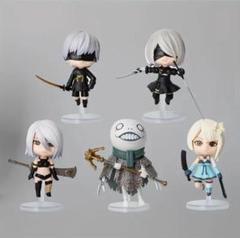 NieR:Automata ニーア　オートマタ　フィギュア5体セット10.5cmのサムネイル