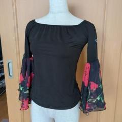 エイミーダンス　社交ダンス　トップス　М　黒　ゴージャスフリル　華やか 楽天市場】□ダンストップス・エイミーダンス□(社交ダンス/社交