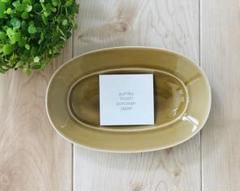 イイホシユミコ×CHECK&amp;STRIPE 3枚 新品 オーヴァルプレート yumiko iihoshi porcelain （イイホシユミコ）/ Oval plate SS