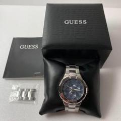 【ケース付き】「GUESS」腕時計　クロノグラフ【新品電池交換済】