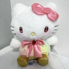 【新品未使用】ハローキティ いちご新聞50周年 BIGぬいぐるみ