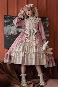 【栀】LO795 lolita オリジナル jsk ロリータ ワンピース