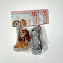 ディズニーキャラクター DOG スイングマスコット トランプ レディ 2種セット