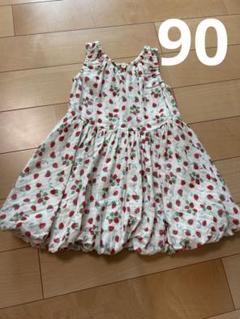 パンパンチュチュ苺ワンピース90