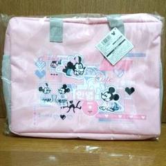 ディズニー ミッキー ミニー ちょっもっさ トラベルバッグ ピンク