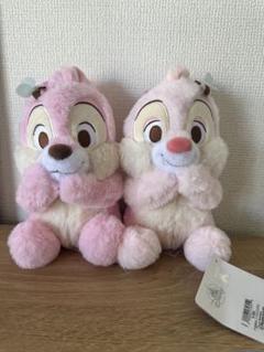 上海ディズニー2024￼クリスマスチップとデールぬいぐるみキーホルダー2点セット 上海ディズニー2024￼クリスマスチップとデールぬいぐるみ