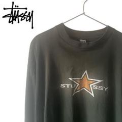 stussy 80s 黒タグ　ロンT