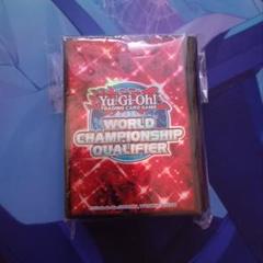 遊戯王 WCQ2023 赤 100 枚 スリーブ『WCQ2023赤』100枚入り【-】{-}《スリーブ》