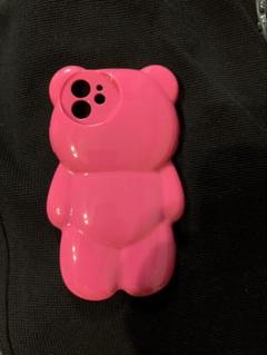 iPhone12 くまちゃんケース