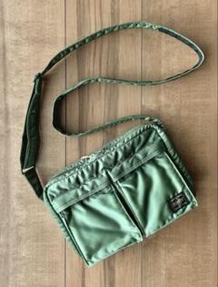 【送料無料ライン/39ショップ】 PORTER 廃盤品 初期 セージグリーン タンカー ポーター バッグ