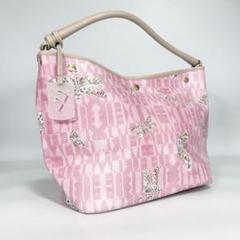 美品　FURLA フルラ　トートバッグ　　蝶モチーフ　とんぼ　希少