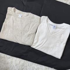 美品 お得2枚セット ベルバシーン 半袖Tシャツ メンズ 無地 333 334