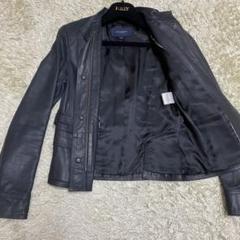 専用★希少！バーバリーBURBERRY ロンドン ライダースジャケット 2025年最新】BURBERRY LONDON メンズ レザージャケット