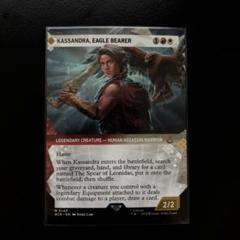 MTG アサシンクリード　日本語版【鷹持ち、カサンドラ】テクスチャーfoil MTG アサシンクリード 日本語版【鷹持ち、カサンドラ