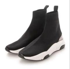 【美品】diana ビジュー　ハイカットスニーカー ソックススニーカー 靴・バッグのダイアナ通販サイト ｜ IF44557: シューズ