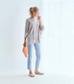 Yanuk 2way ギャザースリーブ　Tシャツのサムネイル