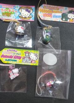 ★新品未使用★ご当地キティ★ハローキティ 根付け まとめ売り10点 ハローキティ ご当地キティ 根付け ストラップ まとめ売り