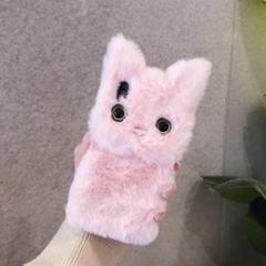 ﻿新品未使用 iphone12/12pro ピンク猫ファーiphoneケース