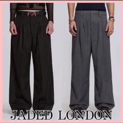 JADED LONDON】Goliath Charcoal Suit Pants(送料込み) (JADED LONDON/スラックス)  105786030【BUYMA】