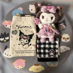 Kuromi ぬいぐるみ ロリポップ付き 約20cm