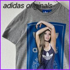 【adidas】 アディダスオリジナルス Tシャツ ストリート プリント ロゴ