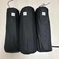 美品　HOTEL CAMPS インフレーターマット　キャンプ　ブラック　8cmのサムネイル