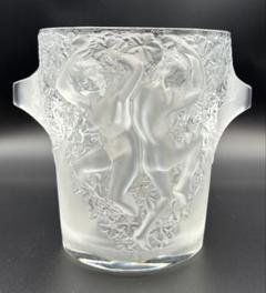 ラリック LALIQUE ガニメット ワインクーラー　クリスタル 女性 裸婦 ラリック LALIQUE ガニメット ワインクーラー クリスタル 女性