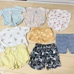 男の子90cm 夏服まとめ売り 保育園着8点 - メルカリ