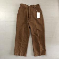 bottoms-02266 タックコクーン ワイドパンツ エクリュ モカ