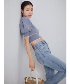 美品　SNIDEL【SNIDEL/Levi'sR】ハイスリムストレート 25美脚のサムネイル